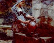 莱昂 奥古斯汀 莱尔米特 : A Water Drawer